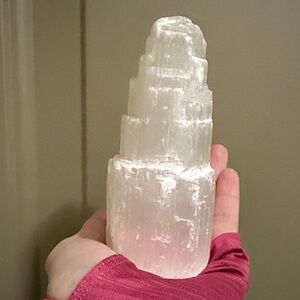 White Selenite Tower